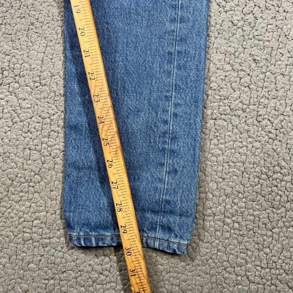 Levis‎ Premium 501 Skinny Jeans Mens 28 Blue Medium Wash Big E Button Fly Poland - Picture 14 of 16